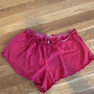 Red Brandy Melville shorts
